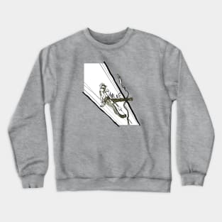 Punk! - Green Crewneck Sweatshirt